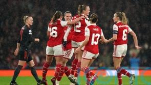 Arsenal reach Women&rsquo;s Champions League semi-finals for first time since 2013