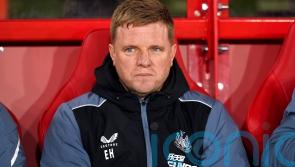 Newcastle boss Eddie Howe determined to close the gap to Manchester United