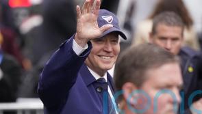 Crowds shout &lsquo;welcome home Joe&rsquo; as US president visits Dundalk