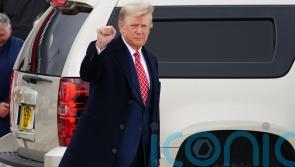 It&rsquo;s great to be home, says Trump as he arrives in Scotland