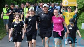 Rory Best finishes 330km endurance walk fundraiser for child cancer services