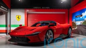 Life-size Lego model of luxury sports car unveiled