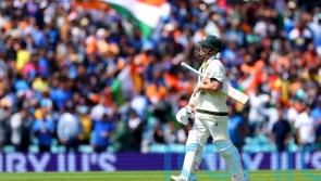 David Warner out for 43 just before lunch on day one of World Test Championship