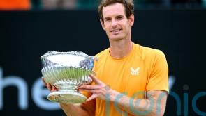 Father&rsquo;s Day surprise for Andy Murray as his kids show up for Nottingham win
