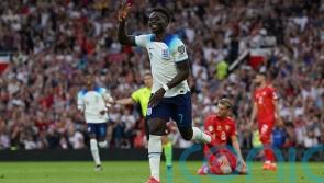 Bukayo Saka scores hat-trick as ruthless England put seven past North Macedonia