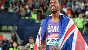 Zharnel Hughes sets new British 100 metres record in New York