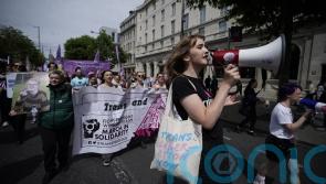Demonstration calls for respect and reform for trans and intersex community