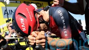 Michal Kwiatkowski storms to Tour de France stage win on Grand Colombier