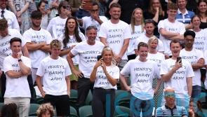 Henry Searle&rsquo;s Barmy Army among those celebrating teenager&rsquo;s Wimbledon victory