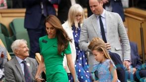 Princess Charlotte watching men&rsquo;s singles final from Royal Box for first time