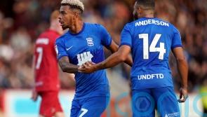 Juninho Bacuna bags brace as Birmingham beat Cheltenham in Carabao Cup