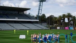 Australian newspaper sends helicopter to photograph Lionesses training session