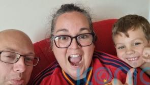 England fan experienced &lsquo;very tense&rsquo; final watching with his Spanish wife