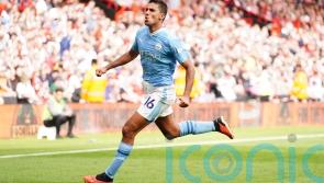 Late Rodri winner sends Manchester City top of Premier League