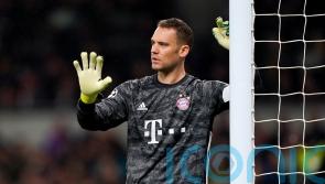 Manuel Neuer back in Bayern Munich training