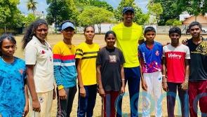 Former Sri Lanka international Jehan Mubarak prepares kids for special World Cup