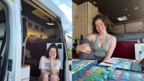 Scottish artist who 'fell in love' with Ireland travels the country in art studio on wheels