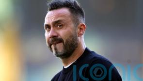 It is bad news &ndash; Brighton boss Roberto De Zerbi expects Man City to bounce back