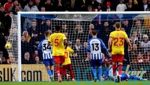 Brighton gift draw to Sheffield United after own goal and red card