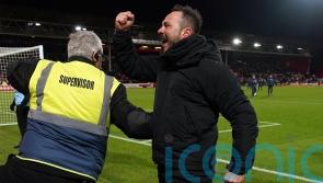 Brighton boss explains &lsquo;big, big celebration&rsquo; and says no disrespect was meant