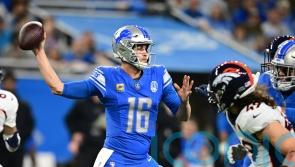 Jared Goff throws Detroit Lions to brink of ending seven-year play-off wait