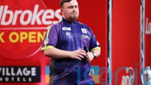 Luke Littler&rsquo;s UK Open hopes dashed by Damon Heta in the quarter-finals