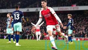 Kai Havertz scores late winner as Arsenal battle past Brentford to go top