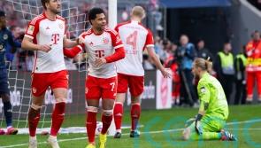 Harry Kane makes Bundesliga history after fourth hat-trick in Bayern&rsquo;s huge win