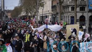 Tens of thousands take part in march for Palestine in Dublin