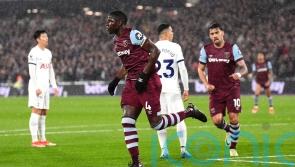 Tottenham pegged back by West Ham as Kurt Zouma nets equaliser