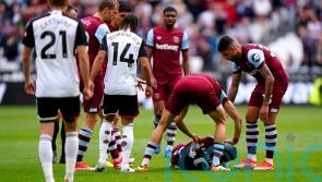 Debutant George Earthy taken to hospital after West Ham&rsquo;s loss to Fulham
