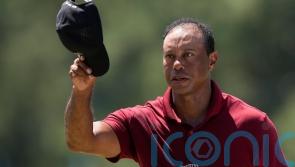 Tiger Woods welcomes son&rsquo;s advice before battling to 77 in 100th Masters round