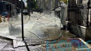 Hundreds of asylum seekers moved from Dublin city centre to tented accommodation