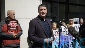 Protest told introduction of new legacy laws is &lsquo;day of shame&rsquo;