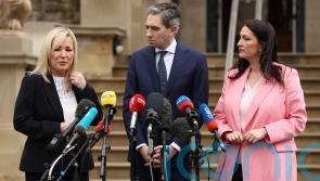 Harris hails impact of Stormont return on first official visit to Northern Ireland