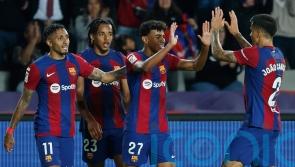 Barcelona go second with victory over Real Sociedad
