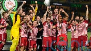 Olympiacos beat Fiorentina after extra time to win Europa Conference League