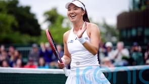 Lily Miyazaki races past Tamara Korpatsch to earn first Wimbledon win