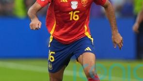 Rodri charged by UEFA after Gibraltar chant during Spain&rsquo;s Euro 2024 celebration