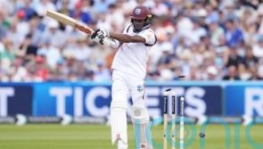 West Indies lose three quick wickets before lunch to hand England initiative