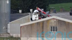 Two men killed in helicopter crash at Irish farm