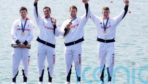 Father &lsquo;still shaking&rsquo; after son&rsquo;s bronze as GB rack up Olympic medals in rowing