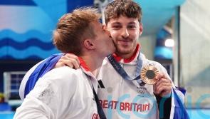 Bronze for divers Jack Laugher and Anthony Harding in synchronised springboard