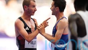 George Mills clashes with French rival after collision during 5000 metres heat