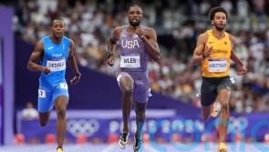 Noah Lyles keeps sprint double bid on course by booking 200 metres final spot
