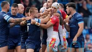 Mikey Lewis accuses Cesar Rouge of biting his hand during Hull KR-Catalans clash