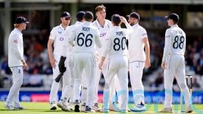 Josh Hull continues impressive England debut with two more wickets