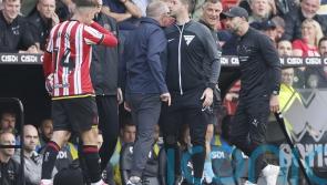 Blades boss Chris Wilder insists he did not touch Jerry Yates as tempers flare