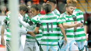 Celtic cruise to comfortable win at Motherwell to return to Premiership summit