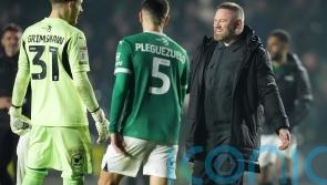 Wayne Rooney was only interested in a win after Plymouth beat Portsmouth